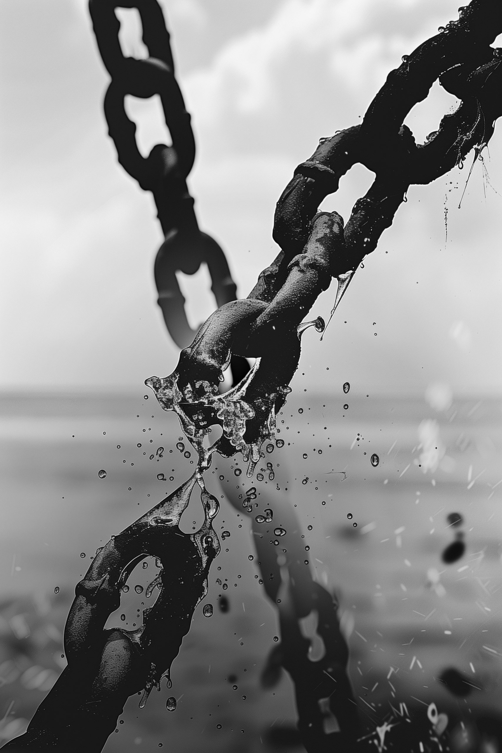 broken chain --ar 2:3 Job ID: 2a5ea794-68c6-43bc-8436-58011ac15d36